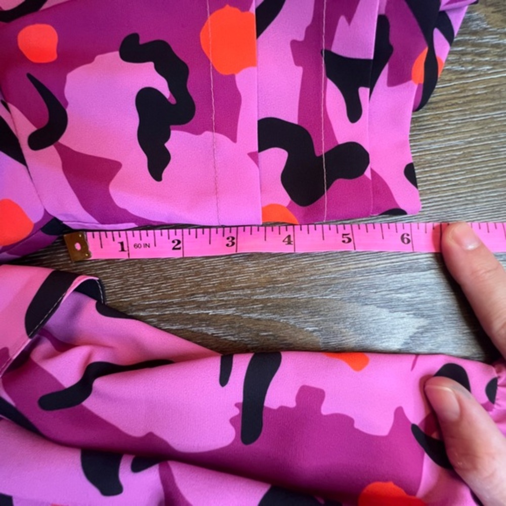 Crosby by Mollie Burch Pink Maisie Dress in Expressive Floral Size Large - Picture 11 of 11